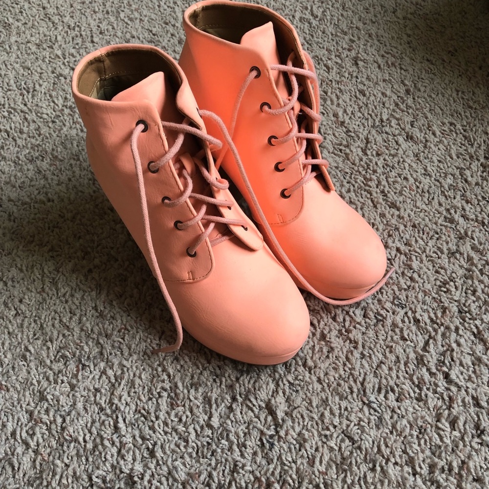 Pink Barbie boots